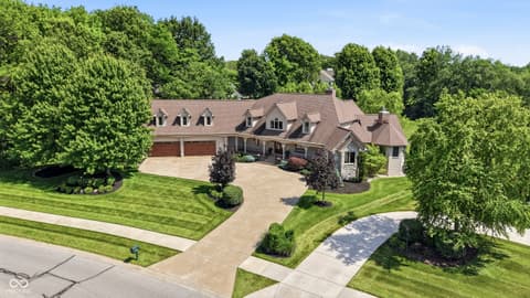 Front exterior at 12093 Hawthorne Ridge, Fishers, IN