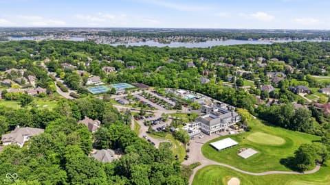 Aerial view at 12093 Hawthorne Ridge, Fishers, IN