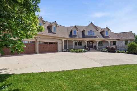 Front exterior at 12093 Hawthorne Ridge, Fishers, IN