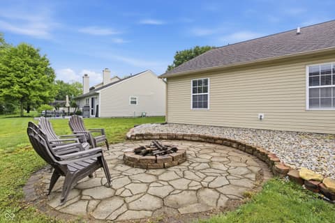Backyard at 13847 Waycross Drive, Fishers, IN
