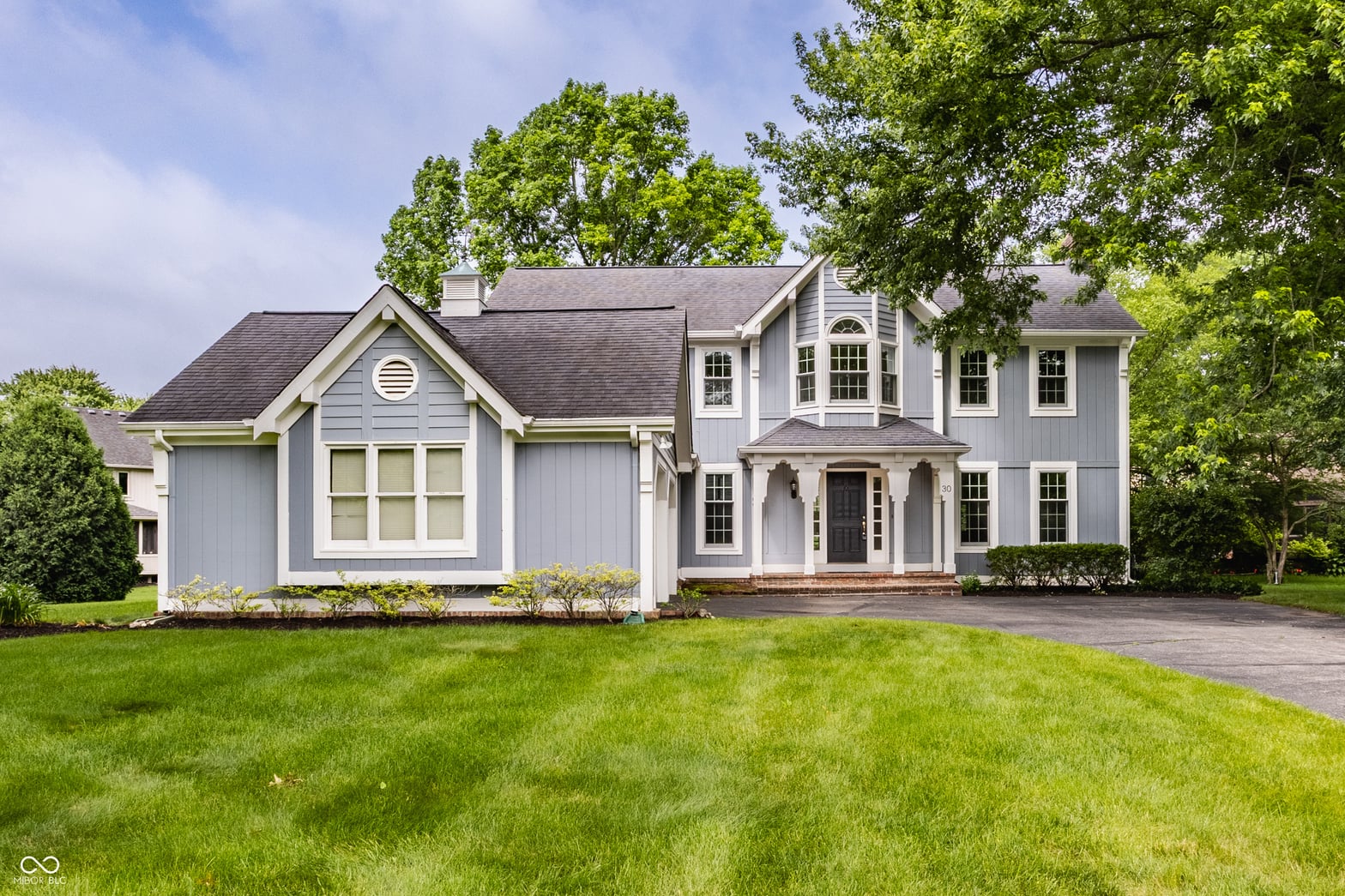 Front exterior at 30 Cedar Mill Court, Zionsville, IN