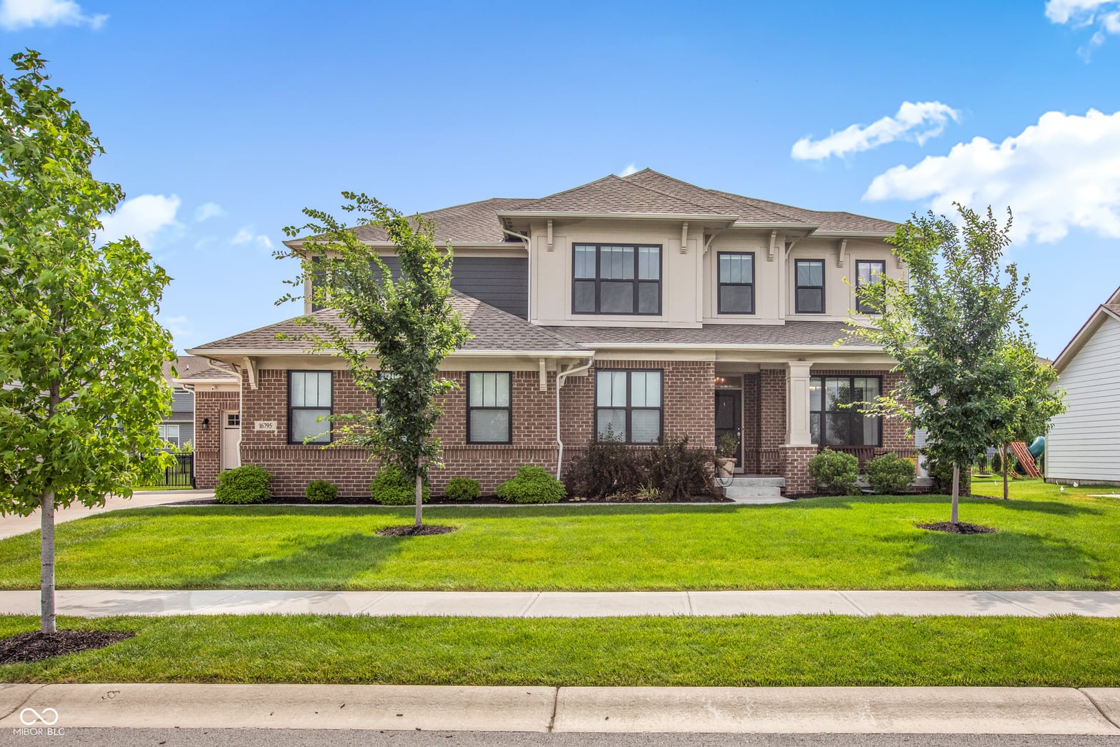 Front exterior at 16795 Carlton Road, Westfield, IN