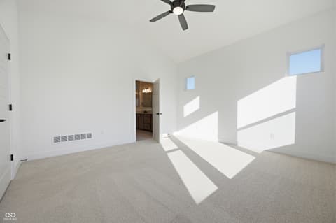 Primary bedroom at 19637 Wood Farm Place, Westfield, IN