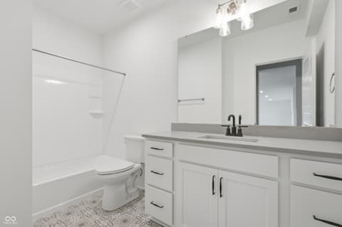 Bathroom at 19637 Wood Farm Place, Westfield, IN
