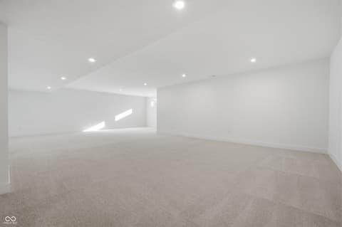 Basement at 19637 Wood Farm Place, Westfield, IN