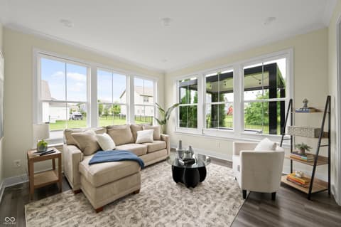 Bonus room at 6790 Pulaski Court, Carmel, IN