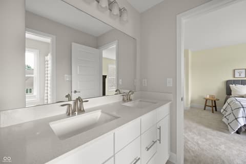 Bathroom at 6790 Pulaski Court, Carmel, IN