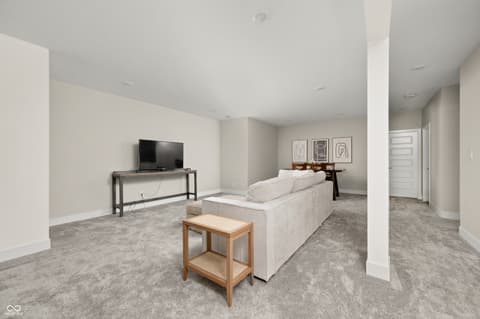 Basement at 6790 Pulaski Court, Carmel, IN