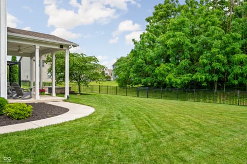 Yard at 6790 Pulaski Court, Carmel, IN