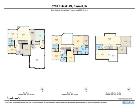 Floor Plan — 6790 Pulaski Court, Carmel, IN
