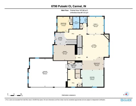 Floor Plan — 6790 Pulaski Court, Carmel, IN