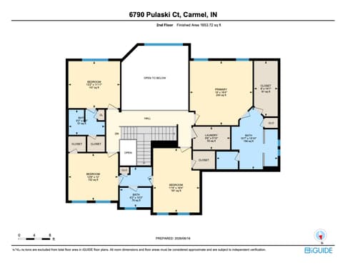 Floor Plan — 6790 Pulaski Court, Carmel, IN