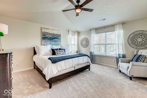 Bedroom at 1322 Timber Bluff Road, Westfield, IN