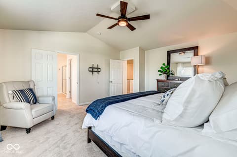 Bedroom at 1322 Timber Bluff Road, Westfield, IN
