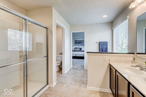 Bathroom at 1322 Timber Bluff Road, Westfield, IN