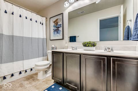Bathroom at 1322 Timber Bluff Road, Westfield, IN