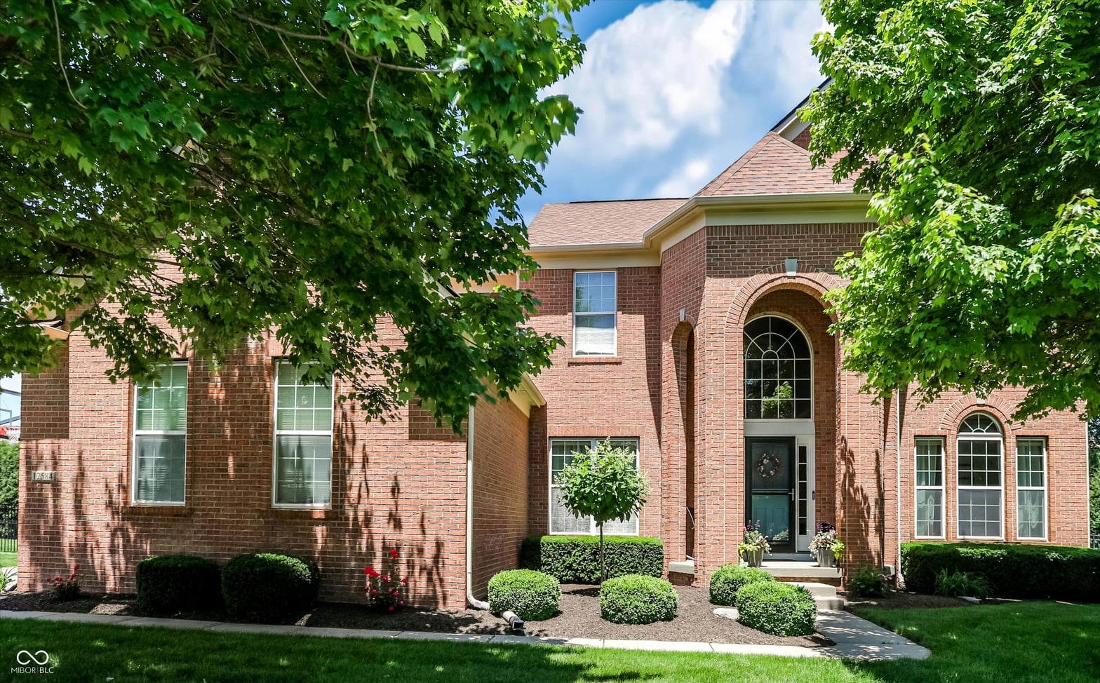 Front exterior at 12584 Elgin Court, Fishers, IN