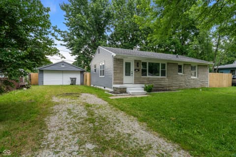 Front exterior at 2827 Villa Avenue, Indianapolis, IN