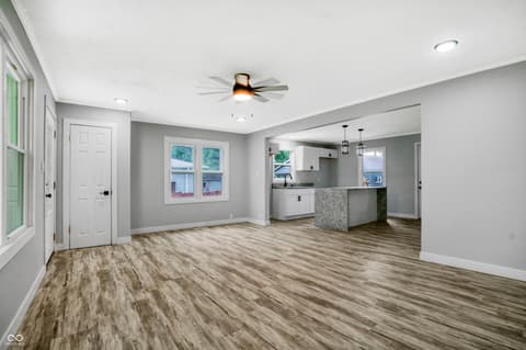 Living room at 2827 Villa Avenue, Indianapolis, IN
