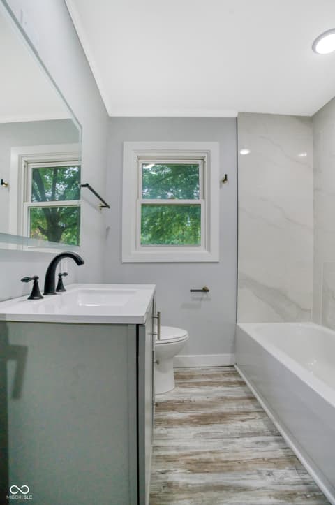 Bathroom at 2827 Villa Avenue, Indianapolis, IN