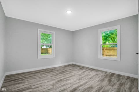 Bedroom at 2827 Villa Avenue, Indianapolis, IN