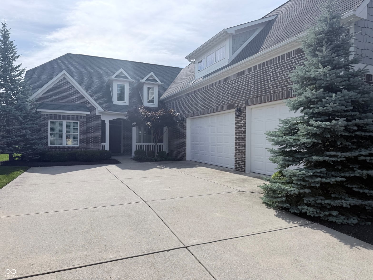 Front exterior at 15435 Mission Hills Drive, Carmel, IN