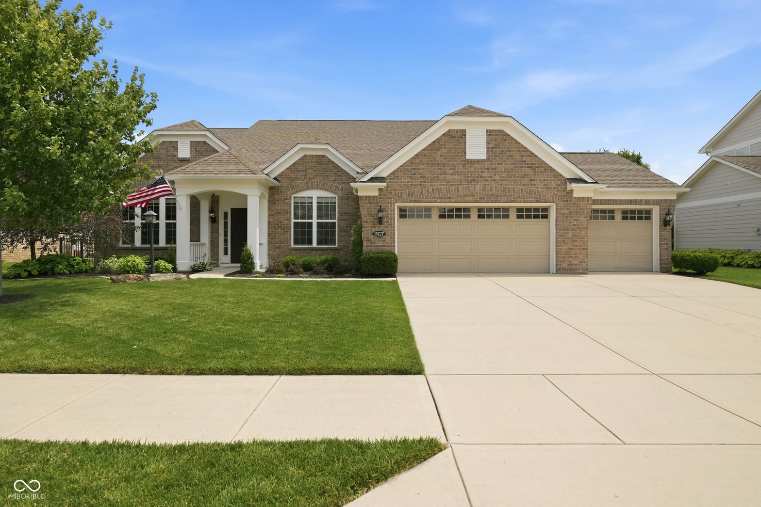 Front exterior at 15727 Capital Spending Road, Westfield, IN