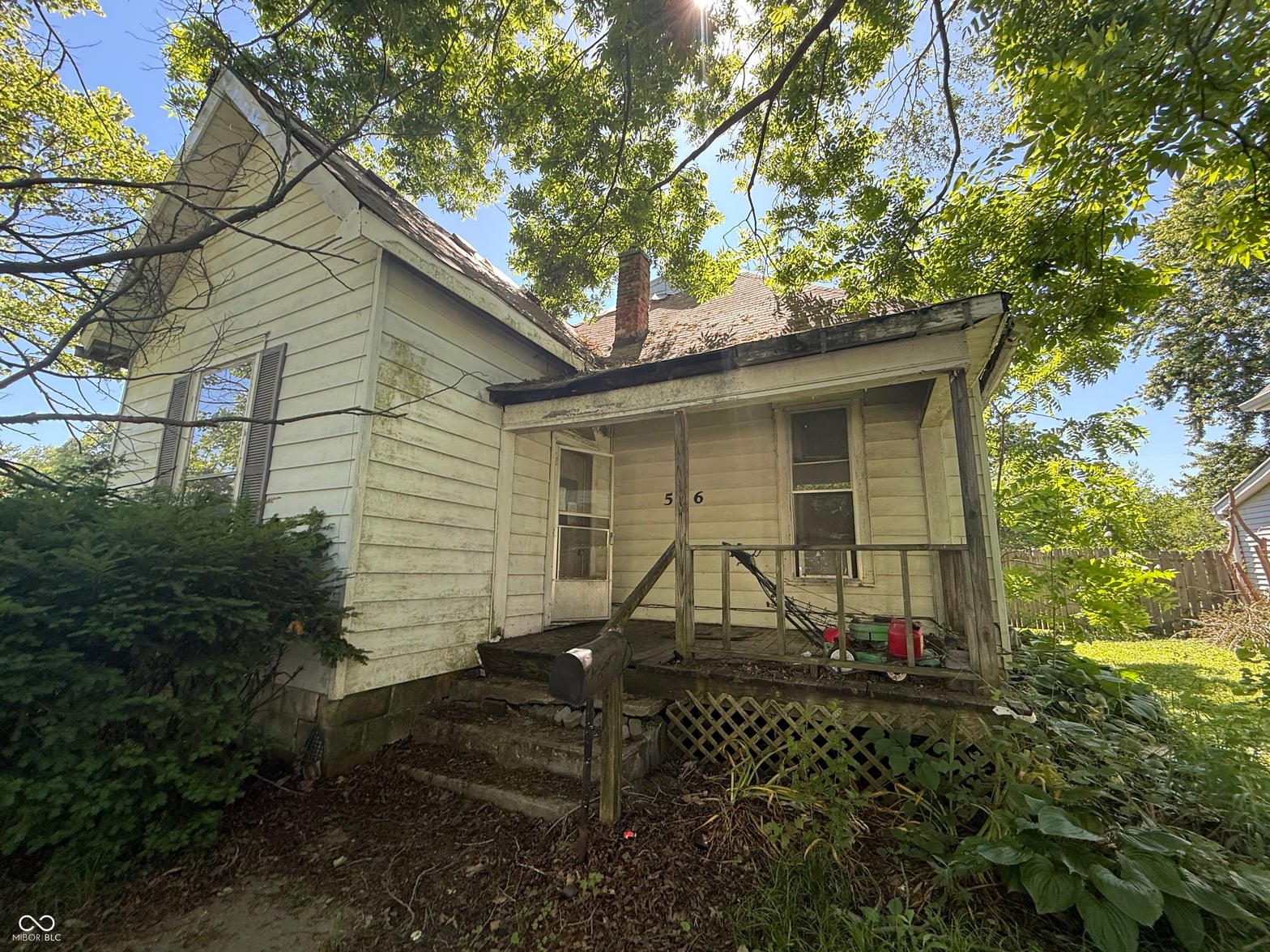Backyard at 506 S California Street, Sheridan, IN
