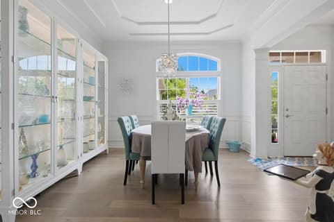 Dining room at 15426 Mission Hills Drive, Carmel, IN