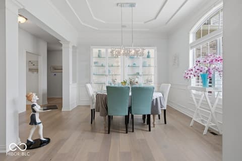 Dining room at 15426 Mission Hills Drive, Carmel, IN