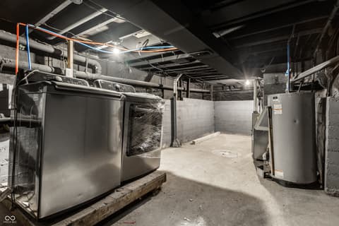 Basement at 1395 Evans Avenue, Noblesville, IN
