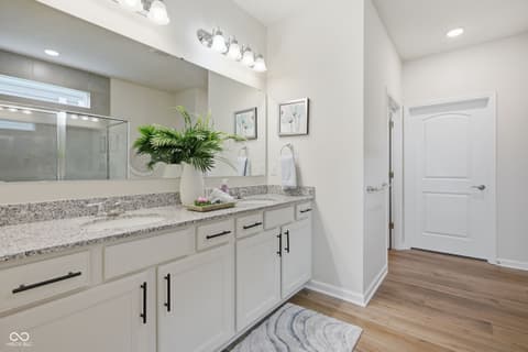 Primary bathroom at 14822 Desert Orchid Drive, Westfield, IN