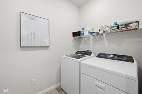 Laundry room at 14822 Desert Orchid Drive, Westfield, IN