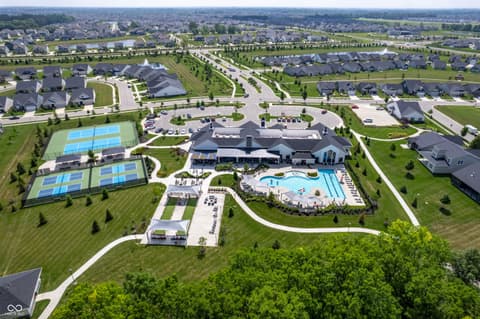 Aerial view at 14822 Desert Orchid Drive, Westfield, IN