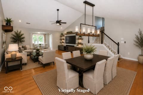 Dining room at 15540 Bethesda Circle, Westfield, IN