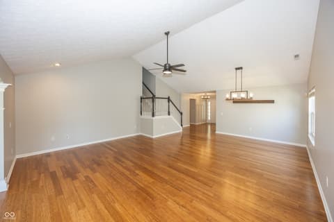 Family room at 15540 Bethesda Circle, Westfield, IN