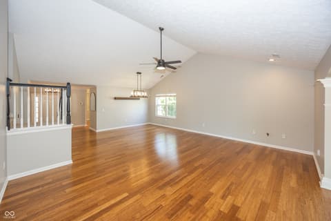 Family room at 15540 Bethesda Circle, Westfield, IN