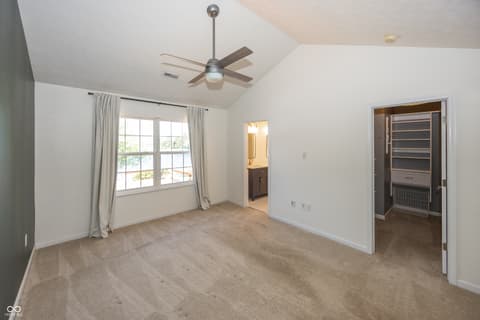 Primary bedroom at 15540 Bethesda Circle, Westfield, IN