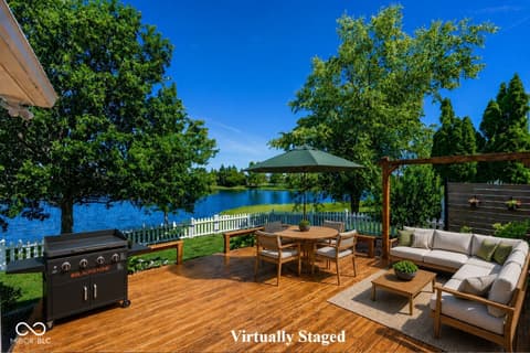 Outdoor living area at 15540 Bethesda Circle, Westfield, IN