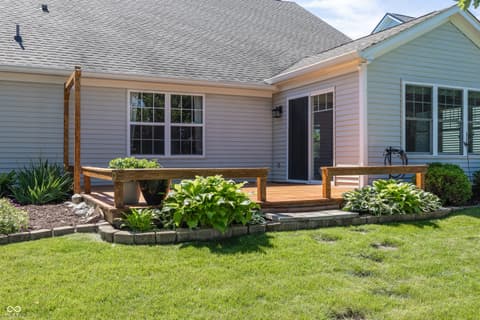 Outdoor living area at 15540 Bethesda Circle, Westfield, IN