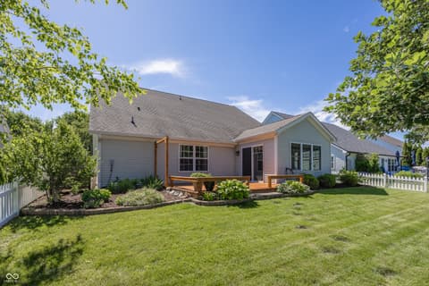 Backyard at 15540 Bethesda Circle, Westfield, IN