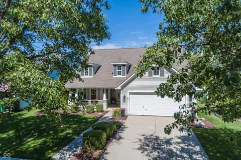 Front exterior at 15540 Bethesda Circle, Westfield, IN