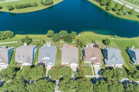 Aerial view at 15540 Bethesda Circle, Westfield, IN