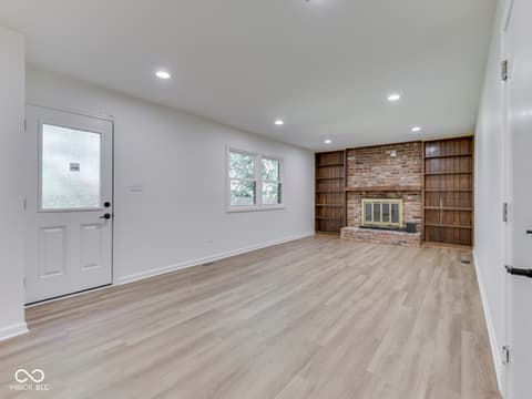 Family room at 11506 Rolling Springs Drive, Carmel, IN