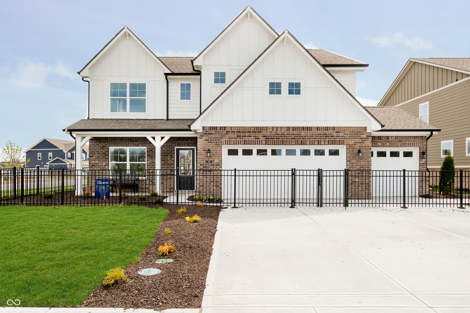 Front exterior at 139 Rock Island Road, Westfield, IN