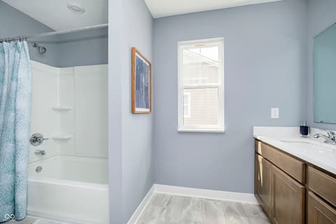 Primary bedroom at 139 Rock Island Road, Westfield, IN