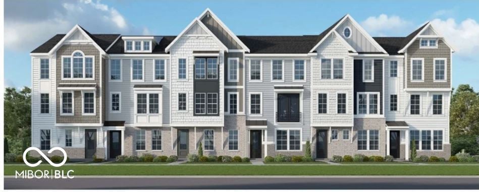 Front exterior at 435 Elite Street, Westfield, IN