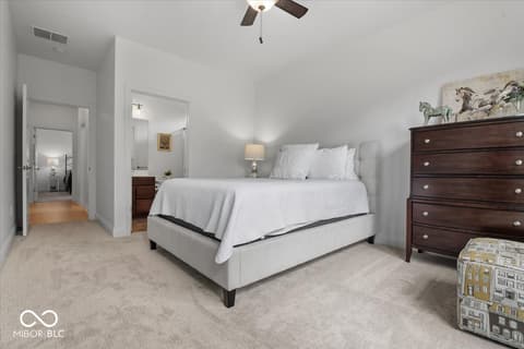 Bedroom at 910 Viking Sunrise Lane, Westfield, IN