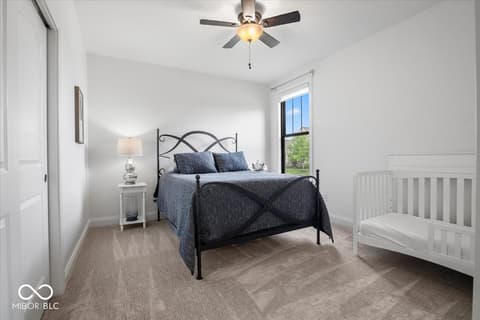 Bedroom at 910 Viking Sunrise Lane, Westfield, IN