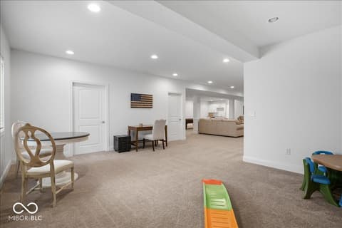 Basement at 910 Viking Sunrise Lane, Westfield, IN